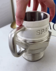 Дизайнерская кружка в форме свечи зажигания / двигатель V8 / V6